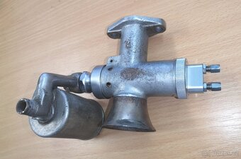 Predám bronzový karburátor Amal 6/135 - Royal Enfield - 4