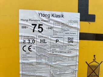 Výprodej tvárnic - akce na Ytong se slevou 40% - 4