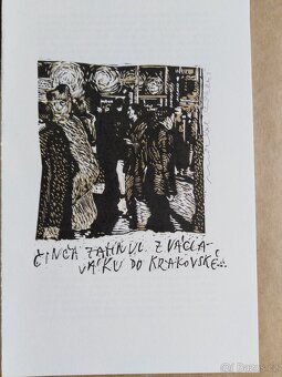 Jáchym Topol - Výlet k nádražní hale +2 x linoryt - 4