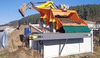 Tridička zeminy piesku kameňa - 4