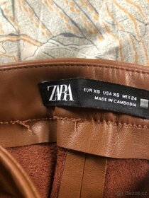 Kožené kalhoty Zara - 4