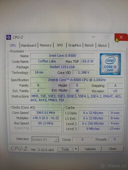 CPU Intel Core i5-8500 + pasta, socket 1151 - 4