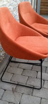 Jídelní křesílka -židle 2ks - 4