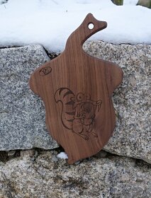 prkénko "Žalud" z amerického ořechu - 4