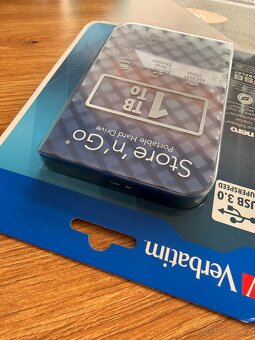 Nový externí pevný disk 2,5" Verbatim Store 'n' Go GEN - 4