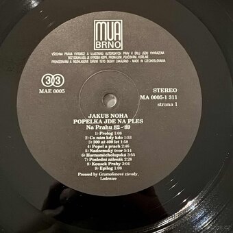 Jakub Noha - Popelka jde na ples  (LP) - 4