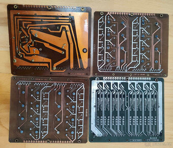 TESLA  set 4ks modulových desek - RETRO ELEKTRONIKA - 4