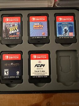 Hry + příslušenství na nintendo switch - 4