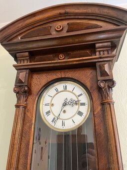 Visací hodiny značky Remember 1880r. - 4