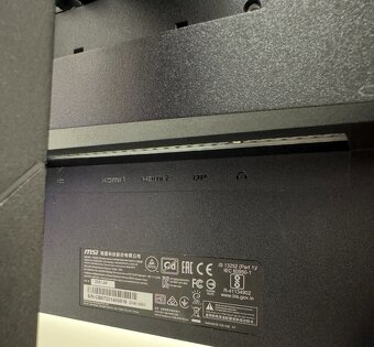 LCD monitor 27" MSI Optix G272 - 4