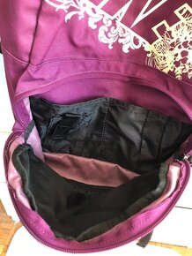 Batoh Nike fialový s květinami taška do školy - 4