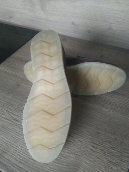 Pánské kožené polobotky - 4