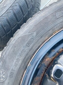 Plechové disky 2x 5Jx14 (165/70 R14) - 4