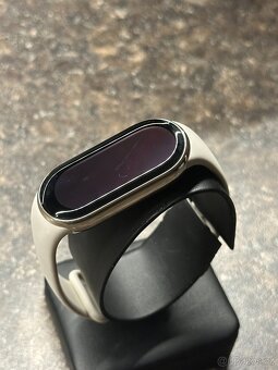 Chytrý náramek Xiaomi Smart Band 8 stříbrný - 4