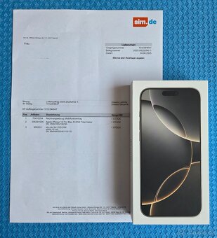 iPhone 16 Pro Max 512GB Natur NOVÝ NEROZBALENÝ - 4