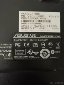 Notebook Asus A8Eseries 14.0" - 4