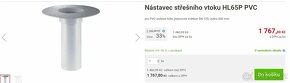 2x střešní vtok + záchytný koš , pro ploché střechy - 4