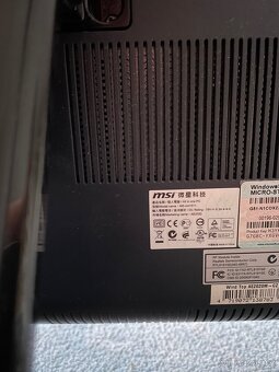 All-in-One PC MSI - dotyk a SSD - 4