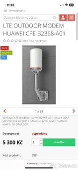 Wifi anténa HUAWEI (5G) LTE OUTDOOR MODEM CPE B2368-A01 - 4