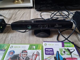 Xbox 360-250gb,2x ovladač, kinect, 20xhra - 4