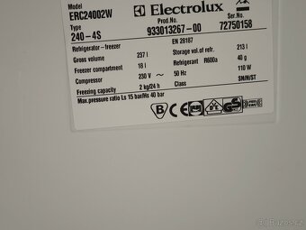 DOVOZ MOŽNÝ lednička Electrolux 125 cm - 4