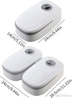 Automatické krmítko pro kočky a malé psy – 48h časovač - 4