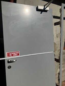 Protipožární dveře 95cm pravé - 4