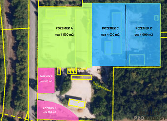 Prodej komerčního pozemku cca 1000 m2 v Moravském Krumlově - - 4