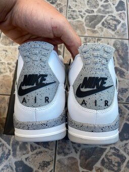 Air Jordan 4 White Cement - 4