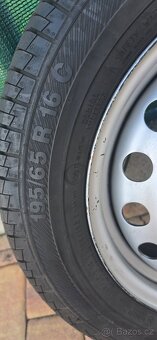 Prodám téměř novou sadu na Mercedes Vito 5x112 - 4