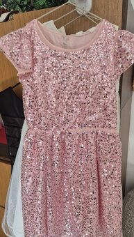 Dívčí slavnostní šaty vel. 6-7 let - 4