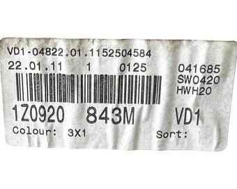 Budíky naftové Maxidot 1Z0920843M Škoda Octavia 2 FL 2011 - 4