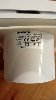 100 Quiet T (časovač) – tichý koupelnový ventilátor - 4