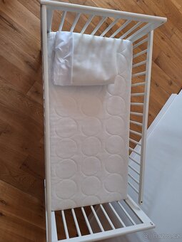 Postýlka IKEA Gulliver+matrace SKONAST - 4