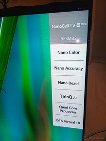 LG 164cm 65'' NanoCell 4K HDR AI TV s umělou inteligencí - 4