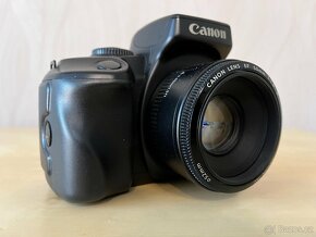 Kinofilmová zrcadlovka Canon EOS 700 + Canon EF 50mm f1.8 - 4
