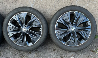 originální ALU kola škoda procyon R18 5x112 Letní pneu - 4
