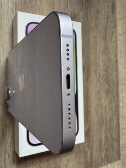 iPhone 14 Plus 128GB fialová Top stav - 4