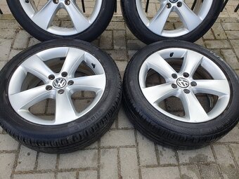 Alu kola vw 5x112 r17 6,5j et39 pneu 205/50/17 - 4