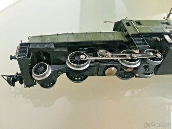 Starověký Märklin CCS. 3, hranaté držáky lamp, mlýnek na hou - 4