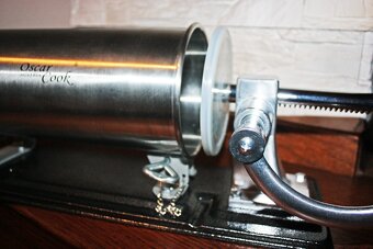 Plnička klobás 3kg vodorovná narážečka + 4nastavce - 4