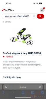 Otočný stepper s lany HMS S3033 - 4