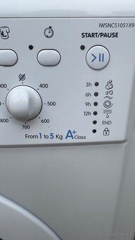 Pračka Indesit slim A+ Top stav - 4