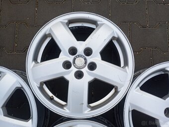 Originální alu kola škoda 5x100 r15 - 4
