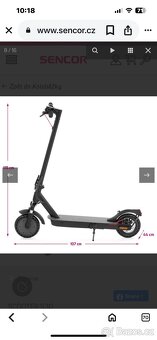 Elektrokoloběžka Sencor S30 prodáno - 4
