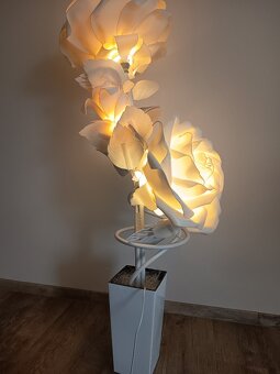 Luxusní ručně vyráběná stojací lampa - 4