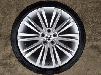 Prodám orig. alu zimní sadu 19" Škoda Superb III - 4