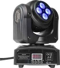Prodam 4 krát LIGHT4ME TWIN BEAM 210 WASH mini moving head - 4