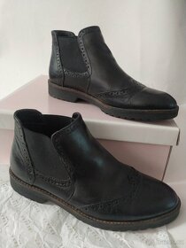 Dámské kožené boty, velikost 39 - 4