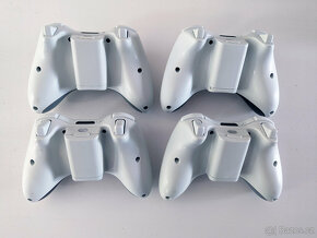 Bílé Xbox 360 ovladače, joypady - SUPER STAV - 4